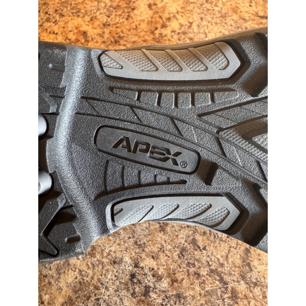 APEX Balance Brown Strap Shoe Walk Hiker Men's Sz 11.5 Added Traction Cushioning - Picture 11 of 11